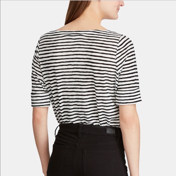Ralph Lauren Striped Lightweight Top - Picture 2 of 8
